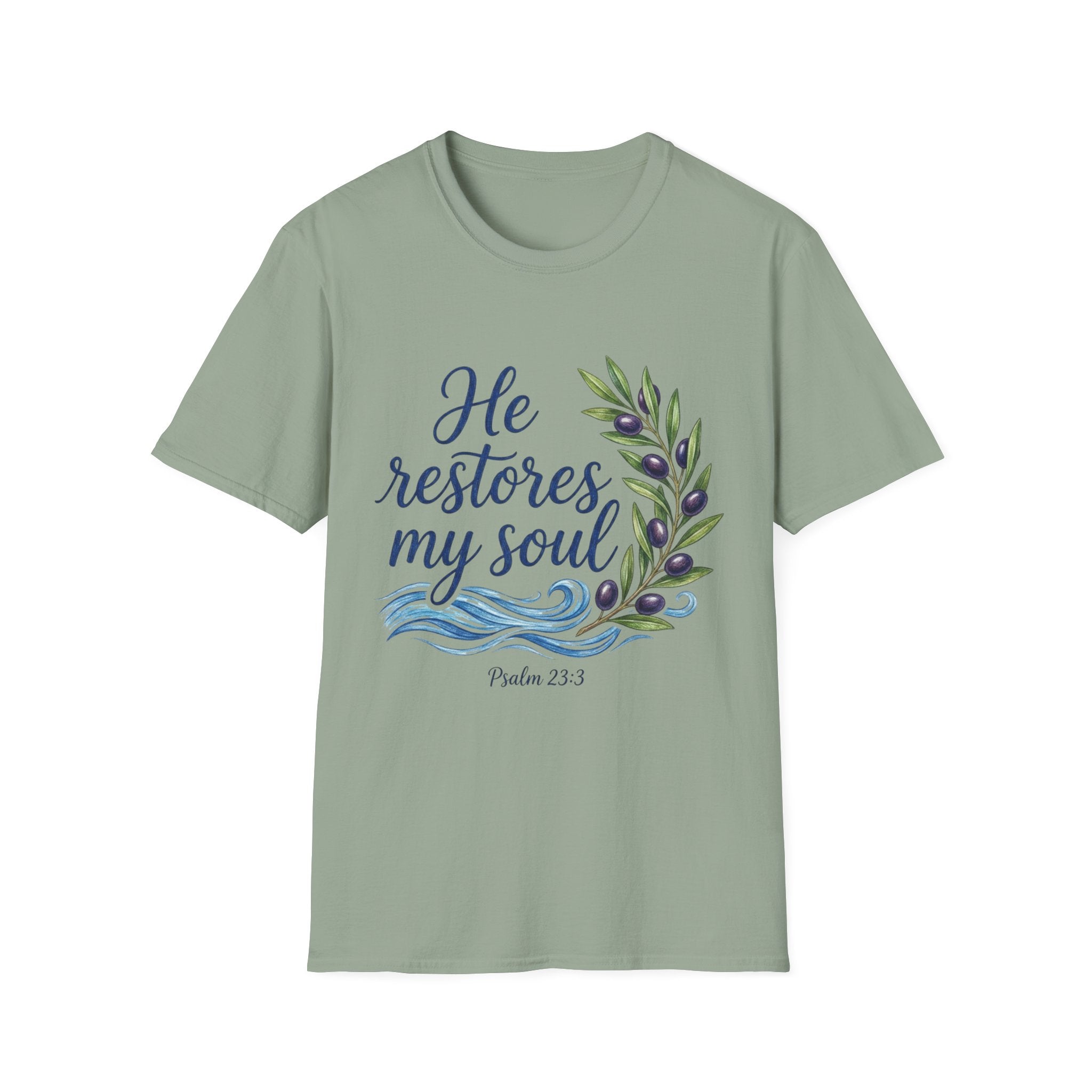 He Restores My Soul Whimsical T-Shirt