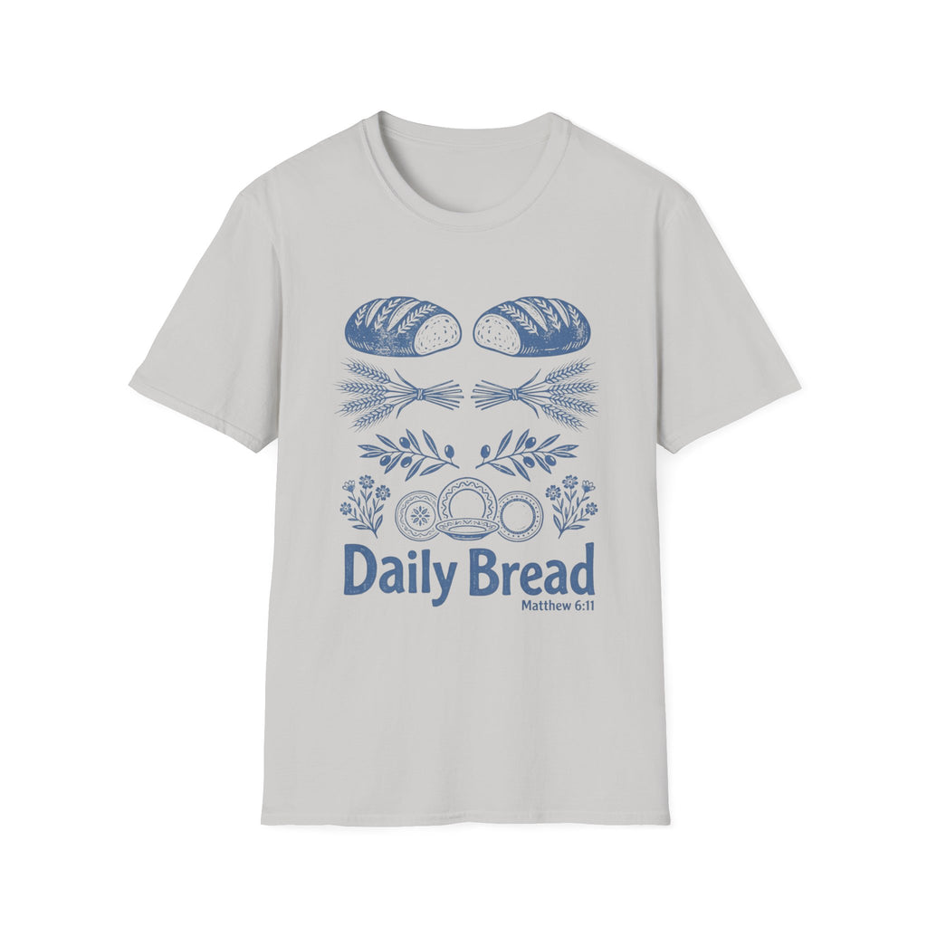 Daily Bread Linocut Style T-Shirt