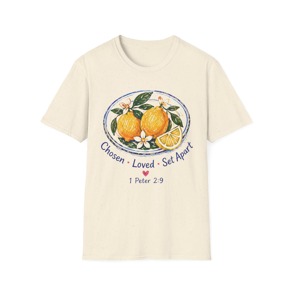 Chosen, Loved, Set Apart 1 Peter 2:9 Lemons T-Shirt