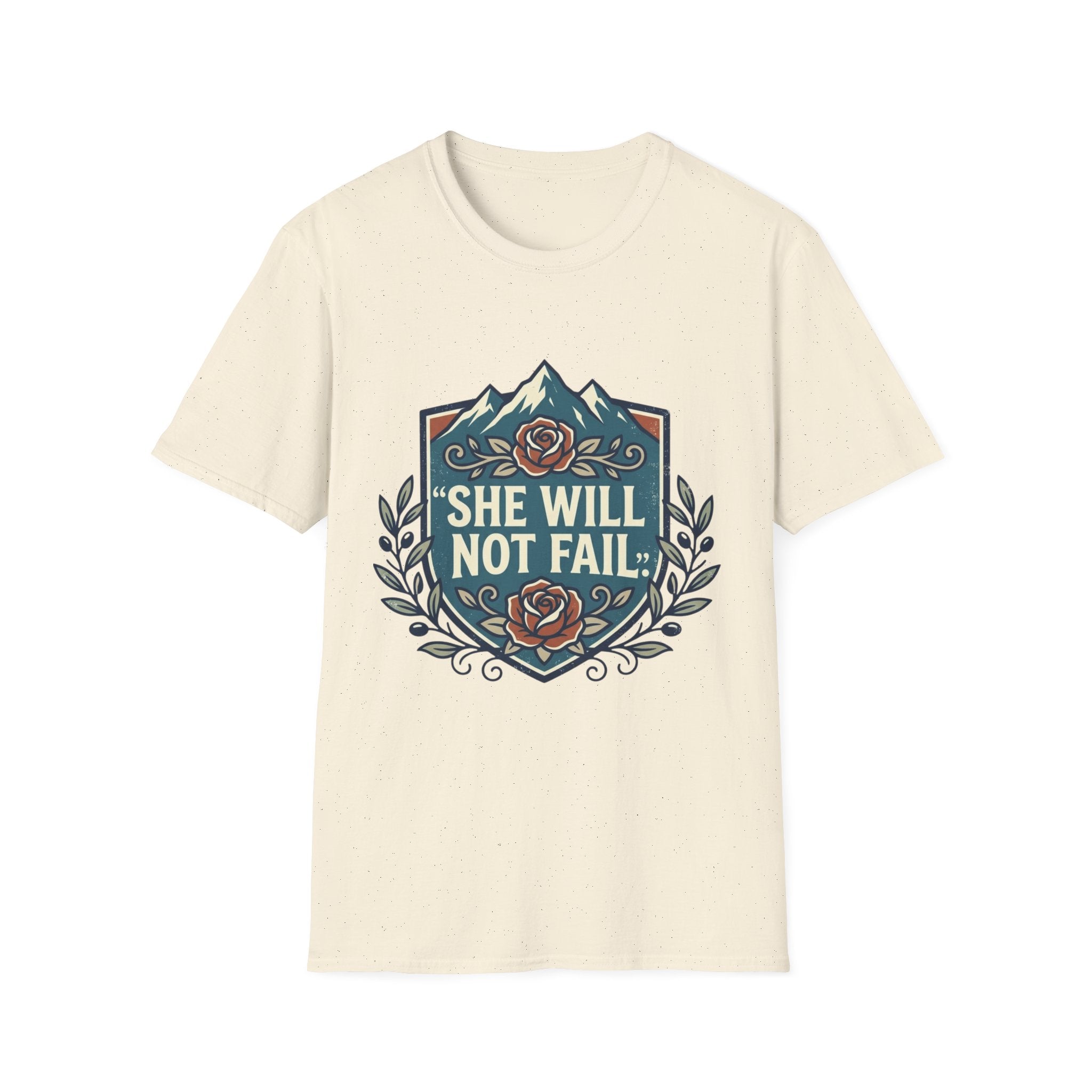 She Will Not Fail Crest T-Shirt