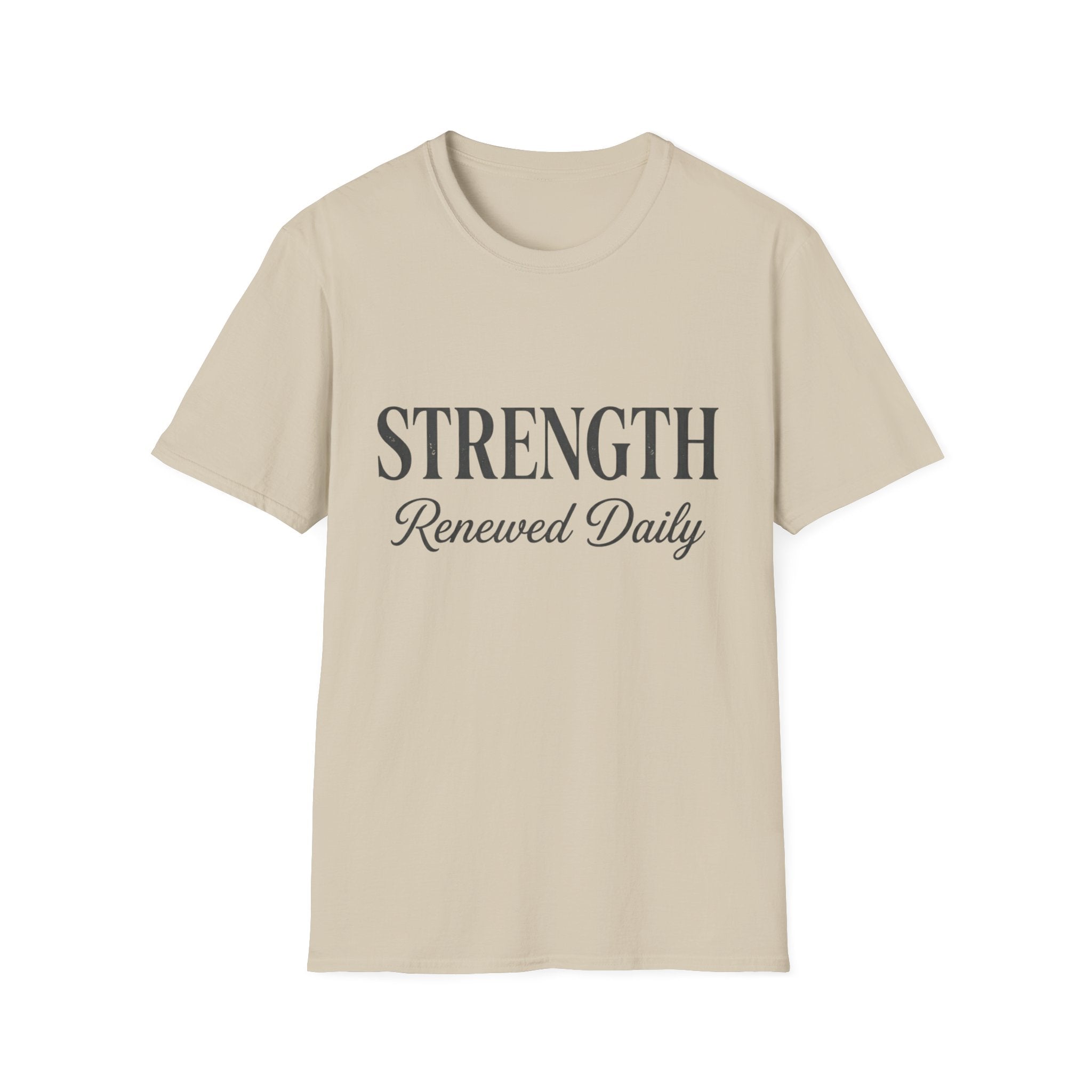Copy of Strength Renewed Daily Graphic T-Shirt