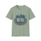She Will Not Fail Crest T-Shirt