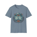 She Will Not Fail Crest T-Shirt