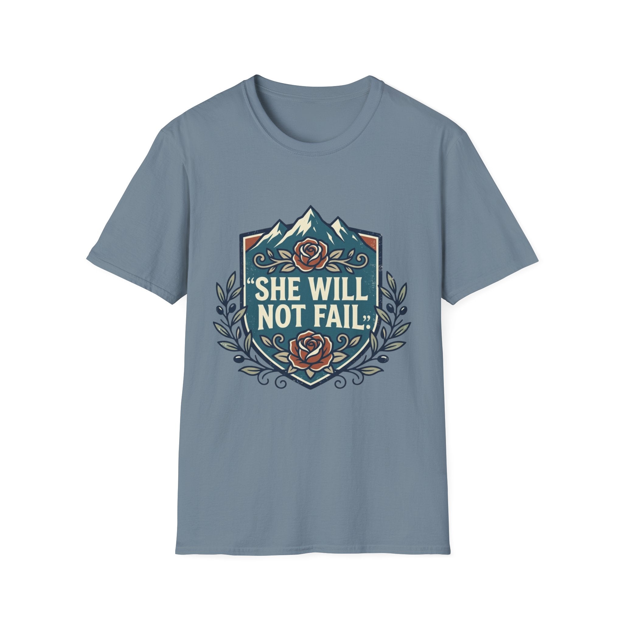 She Will Not Fail Crest T-Shirt