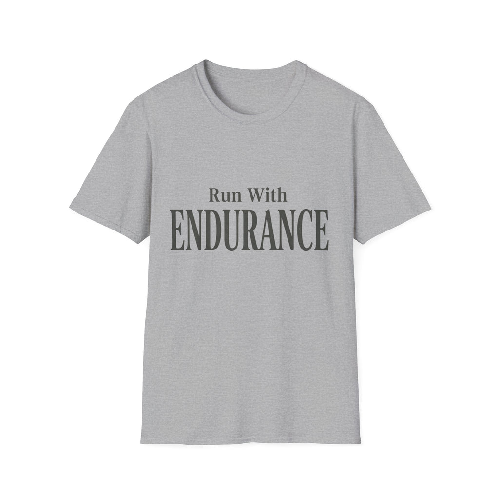 Run With Endurance Text T-Shirt