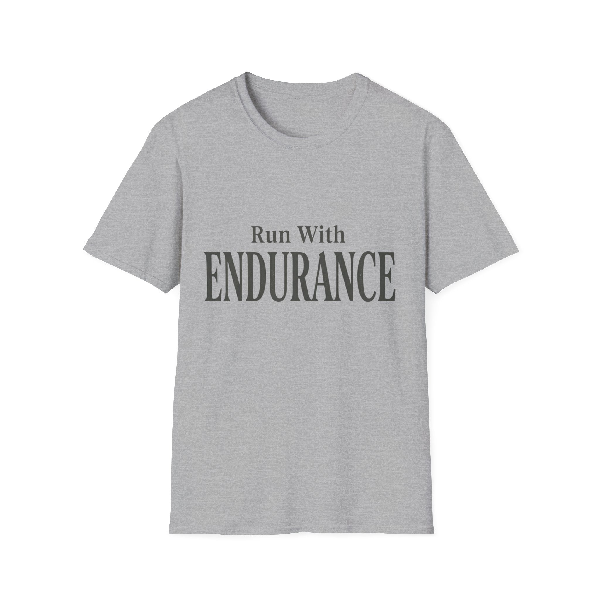 Run With Endurance Text T-Shirt