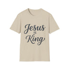 Jesus is King Text T-Shirt