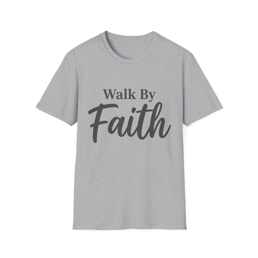 Walk by Faith Text T-Shirt