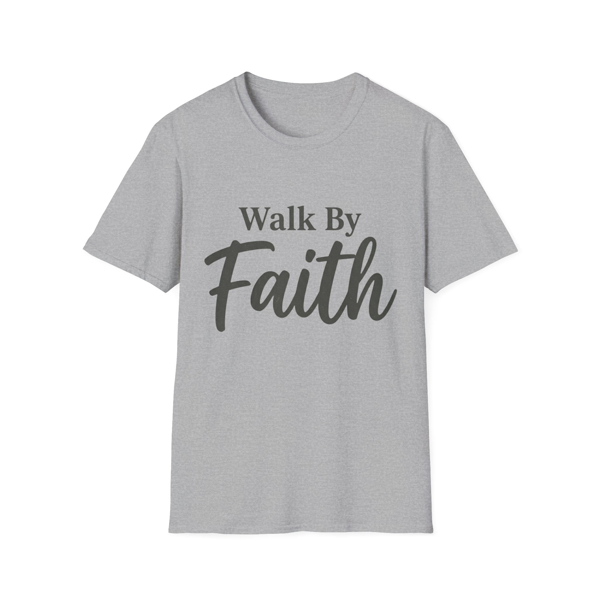Walk by Faith Text T-Shirt