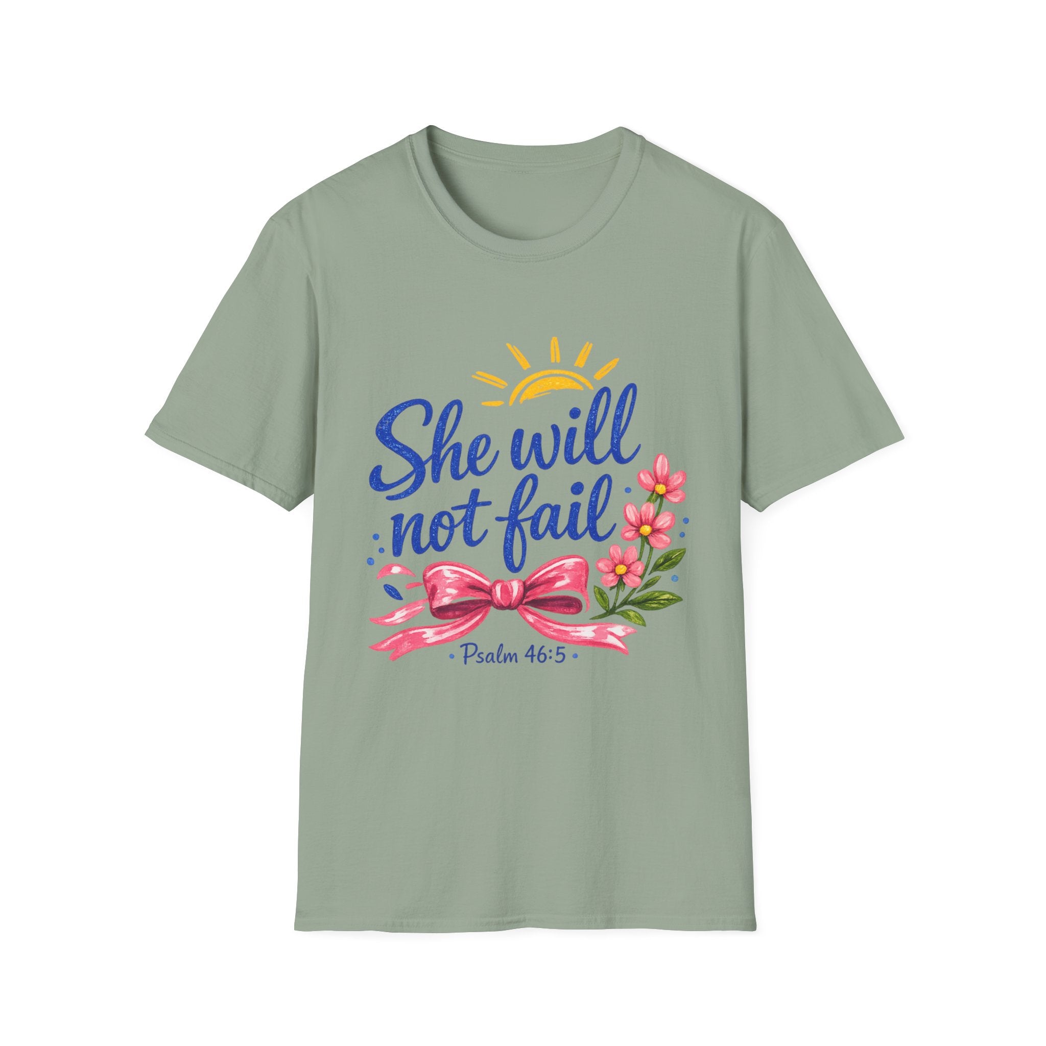 She Will Not Fail Whimsical T-Shirt