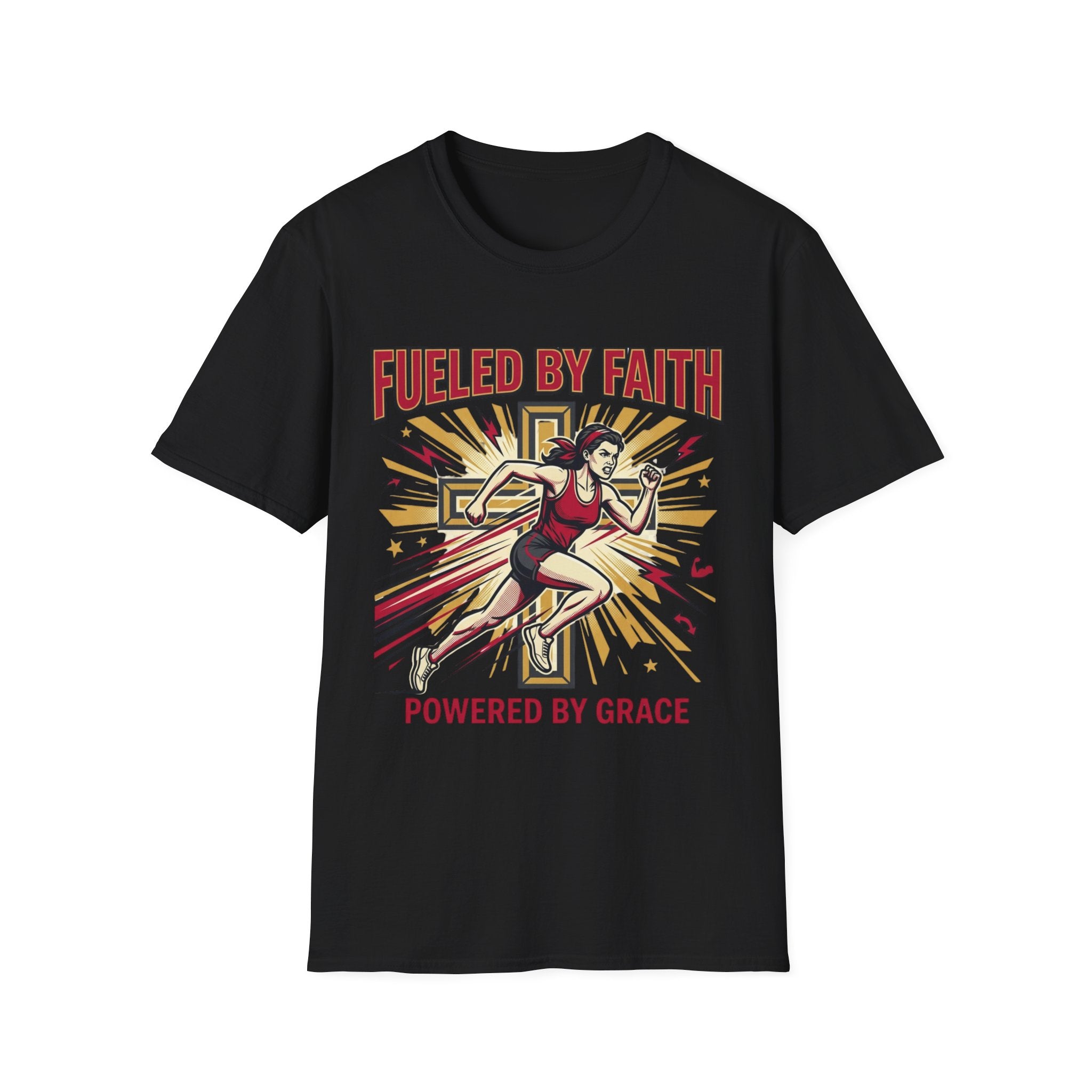 Fueled by Faith Athlete T-Shirt