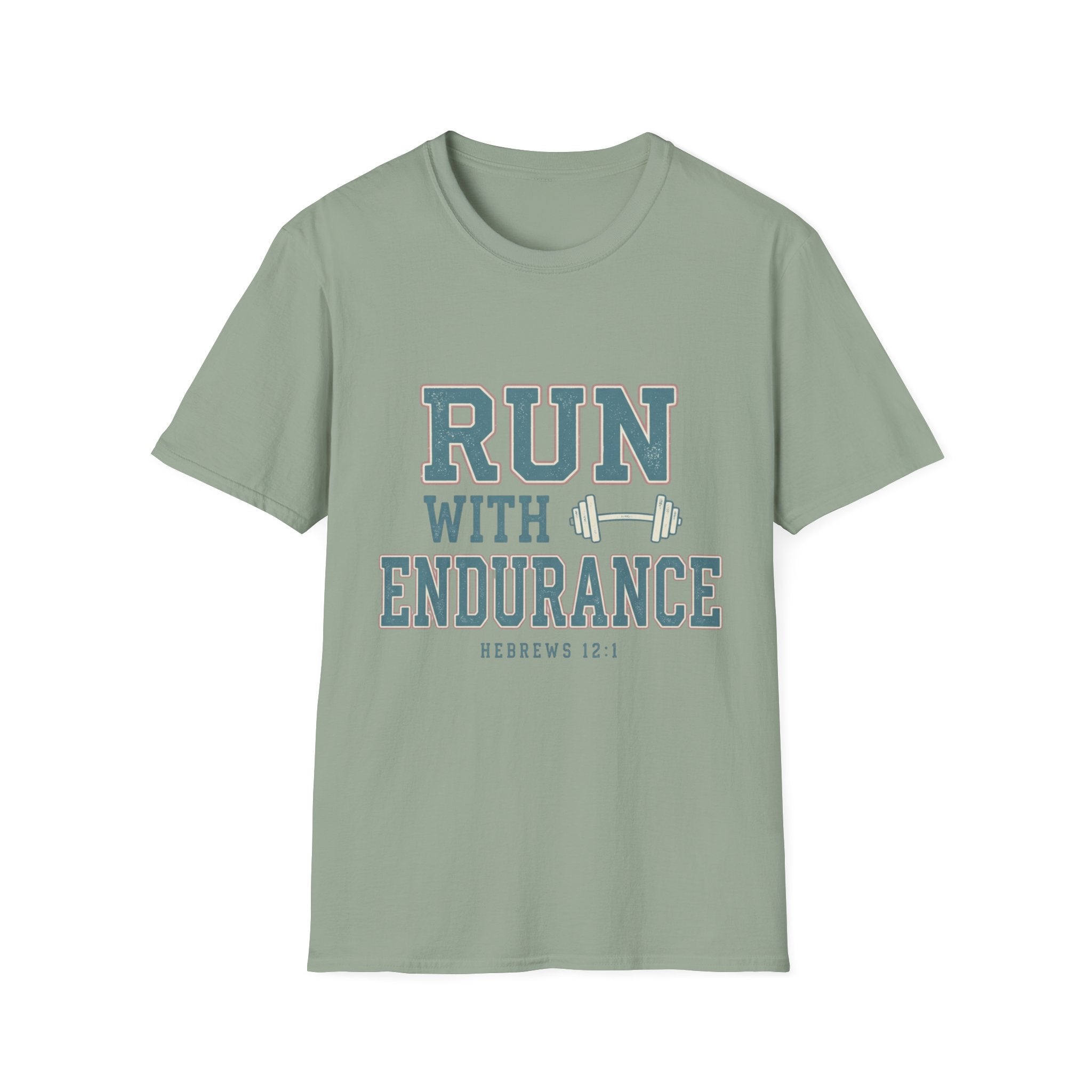 Run With Endurance Dumbbell T-Shirt