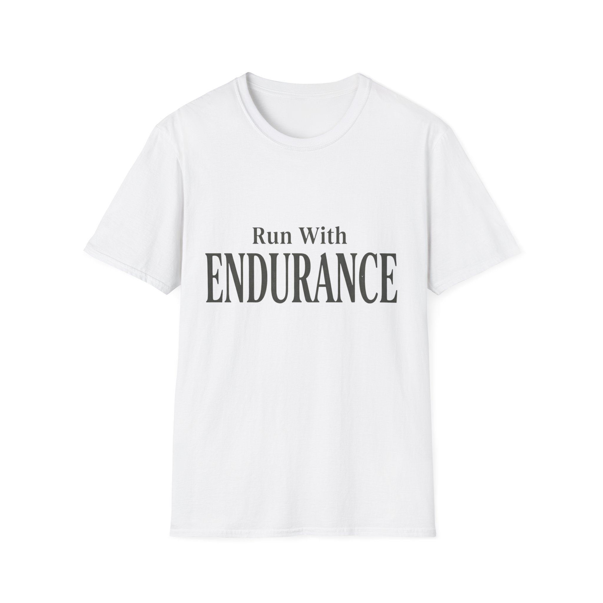 Run With Endurance Text T-Shirt