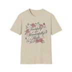 Fearfully and Wonderfully Made Floral T-Shirt