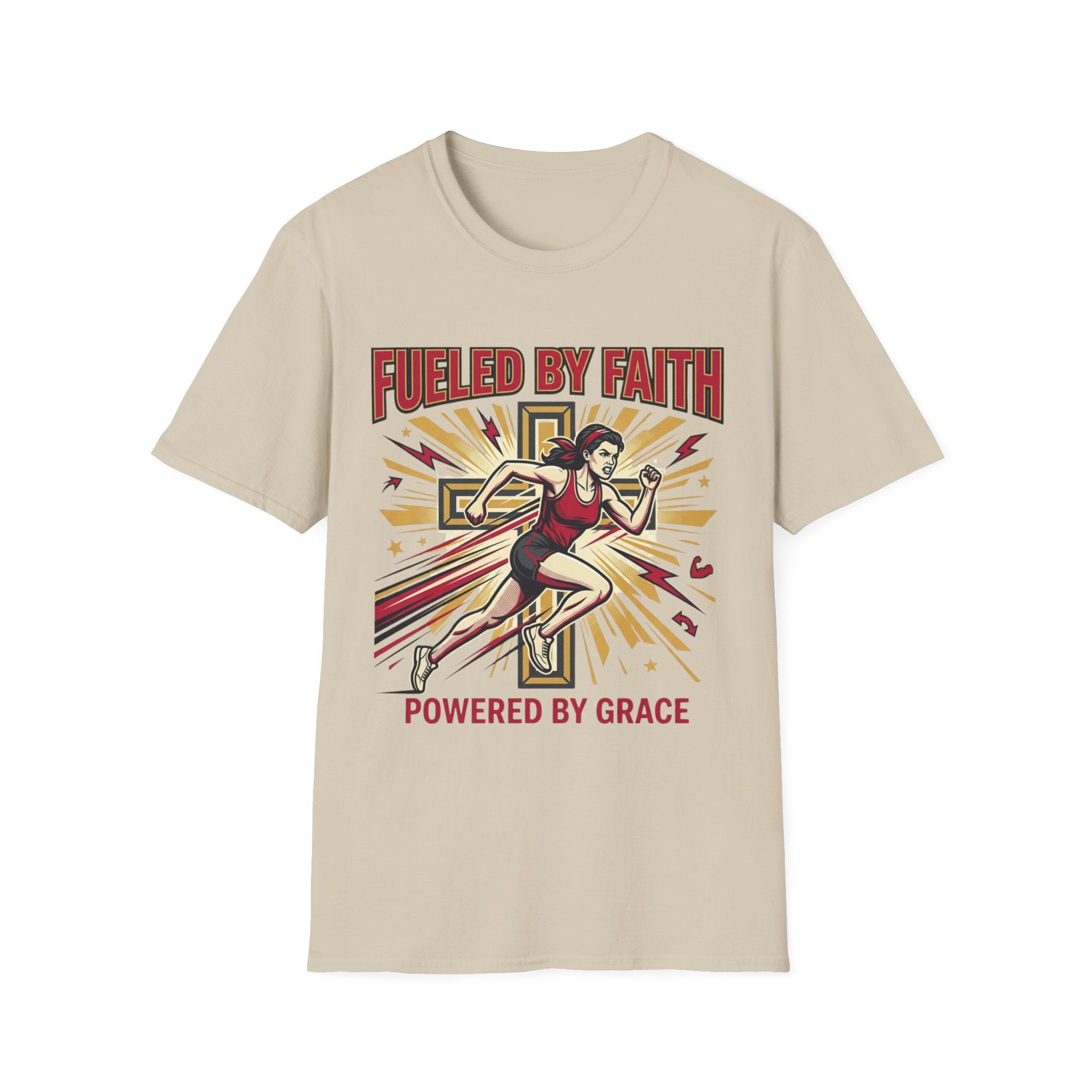 Fueled by Faith Athlete T-Shirt