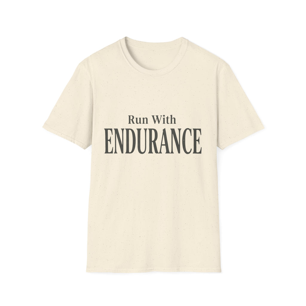 Run With Endurance Text T-Shirt