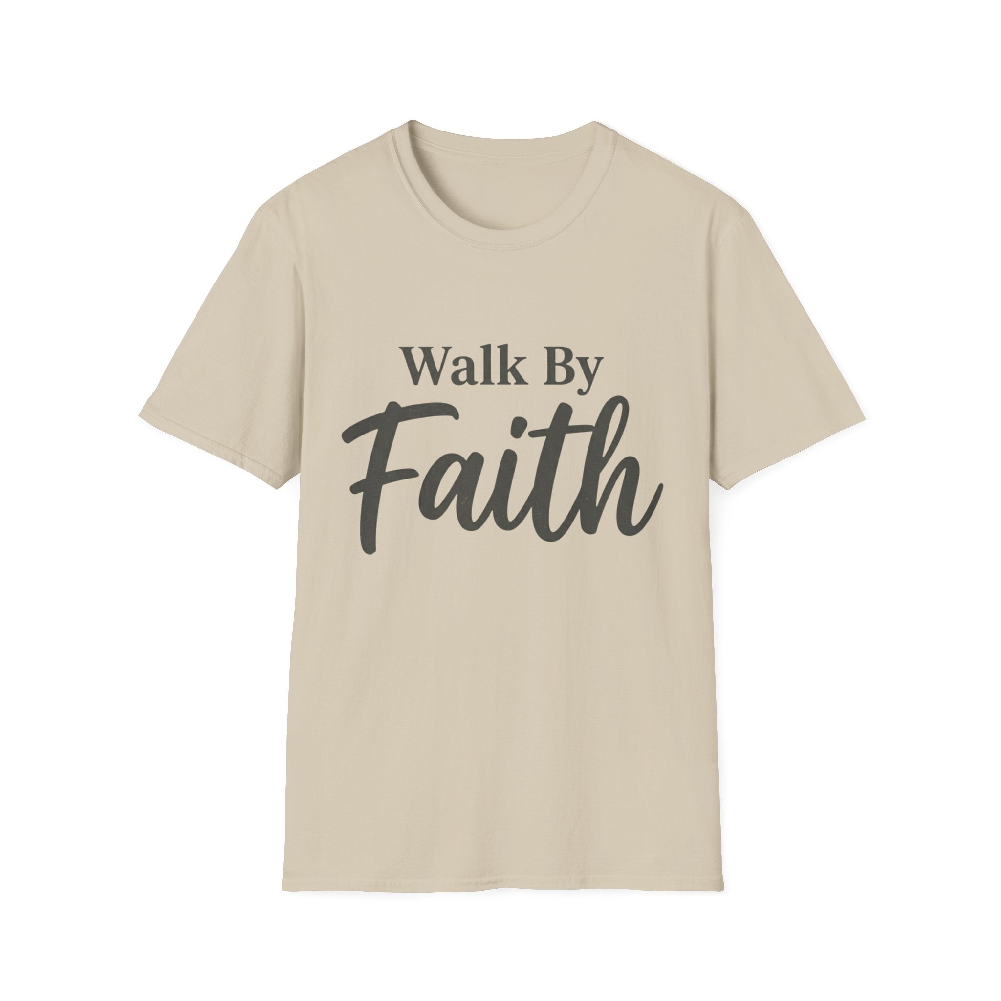 Walk by Faith Text T-Shirt