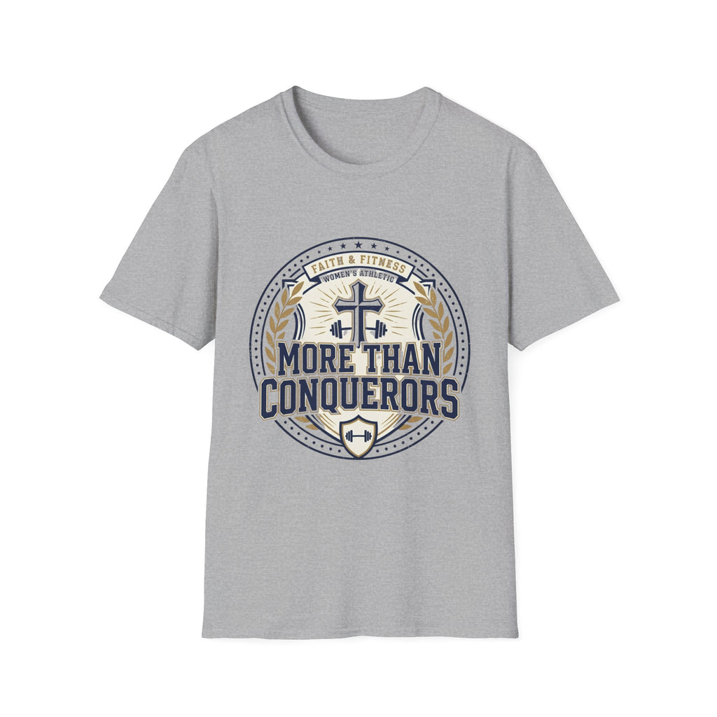 More Than Conquerors College Crest T-Shirt