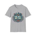 She Will Not Fail Crest T-Shirt
