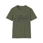 Alive Text T-Shirt