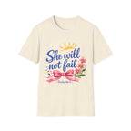 She Will Not Fail Whimsical T-Shirt