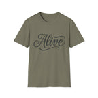 Alive Text T-Shirt