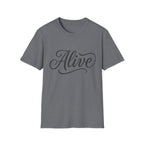 Alive Text T-Shirt