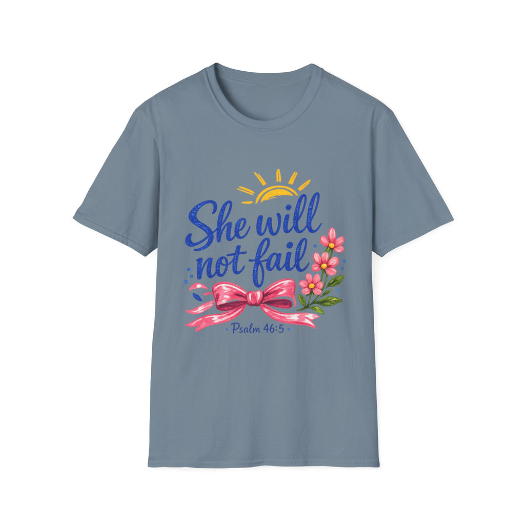 She Will Not Fail Whimsical T-Shirt