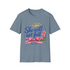She Will Not Fail Whimsical T-Shirt