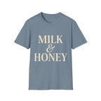Milk & Honey Text T-Shirt