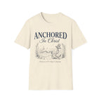 Anchored In Christ Hebrews 6:19 T-Shirt