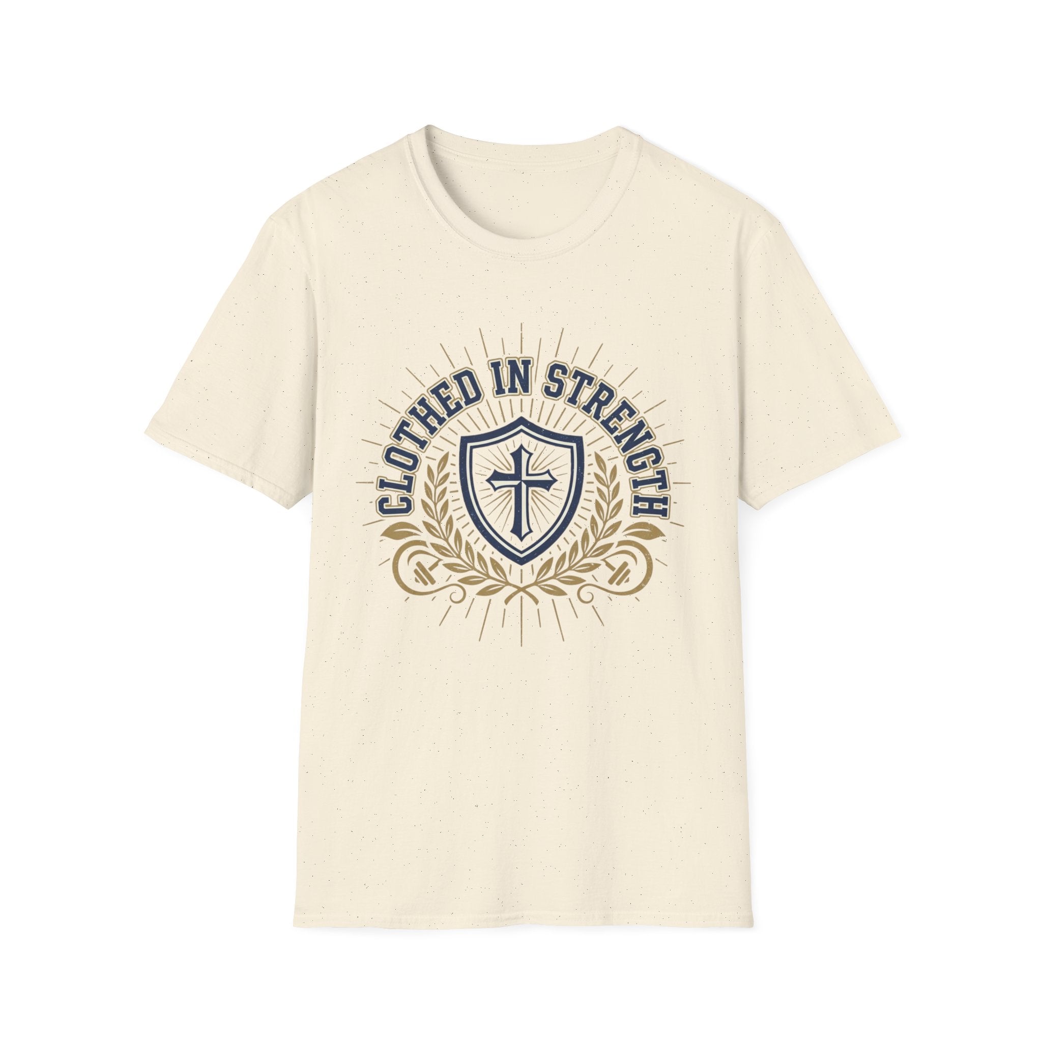 Clothed in Strength Emblem T-Shirt