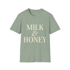 Milk & Honey Text T-Shirt