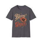 Bloom in Grace Retro T-Shirt