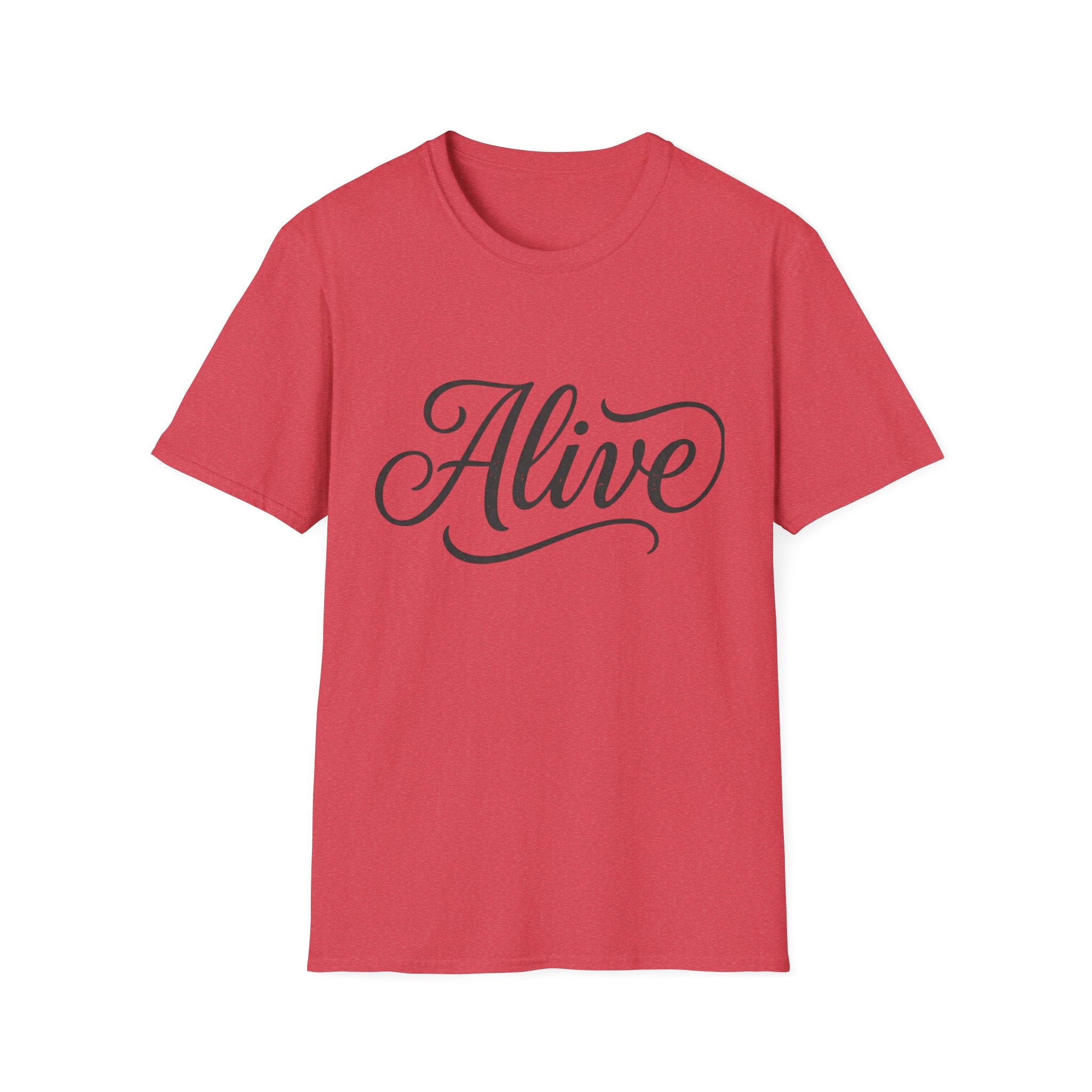 Alive Text T-Shirt