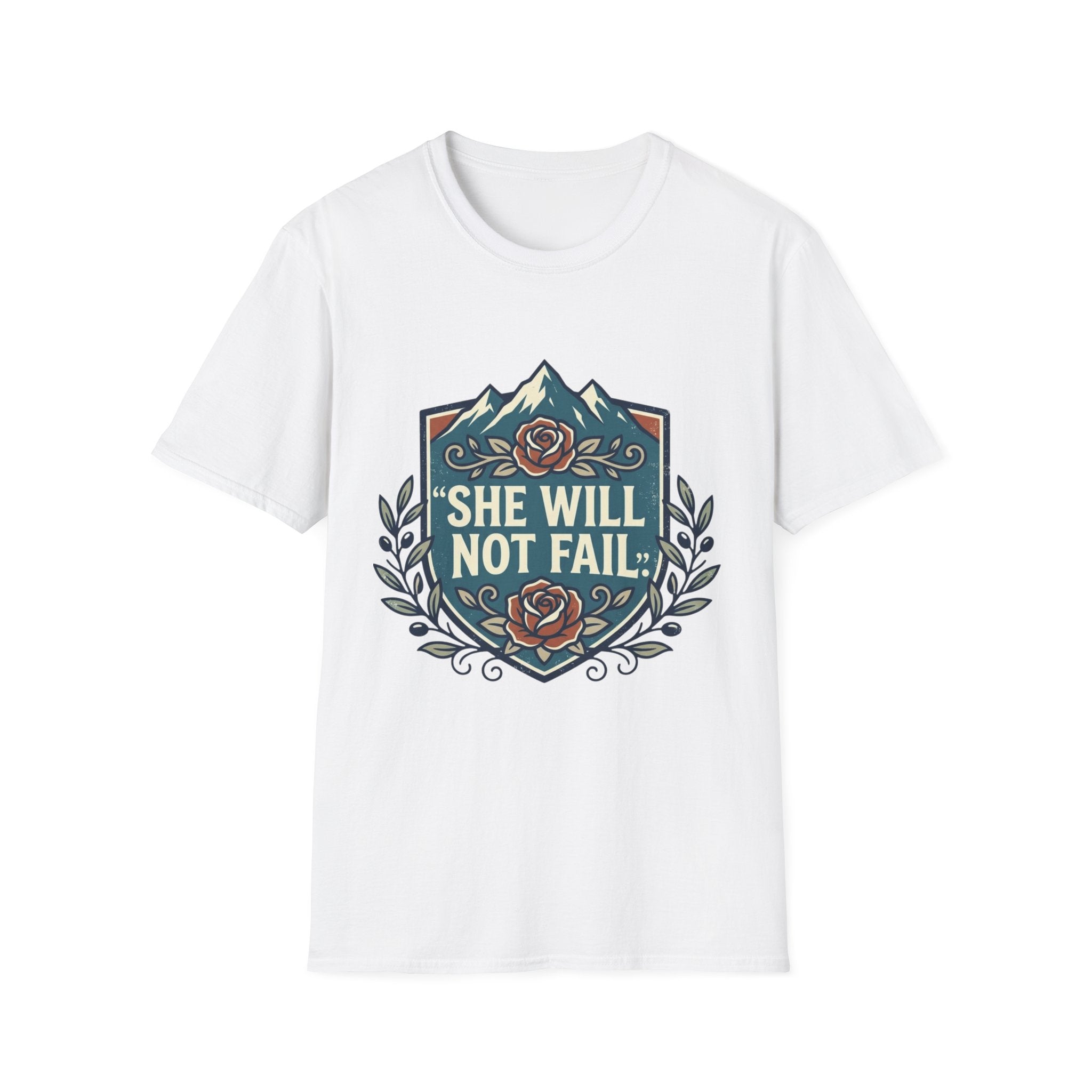 She Will Not Fail Crest T-Shirt