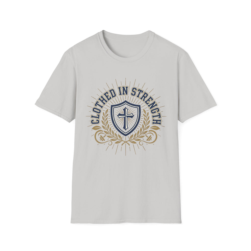 Clothed in Strength Emblem T-Shirt
