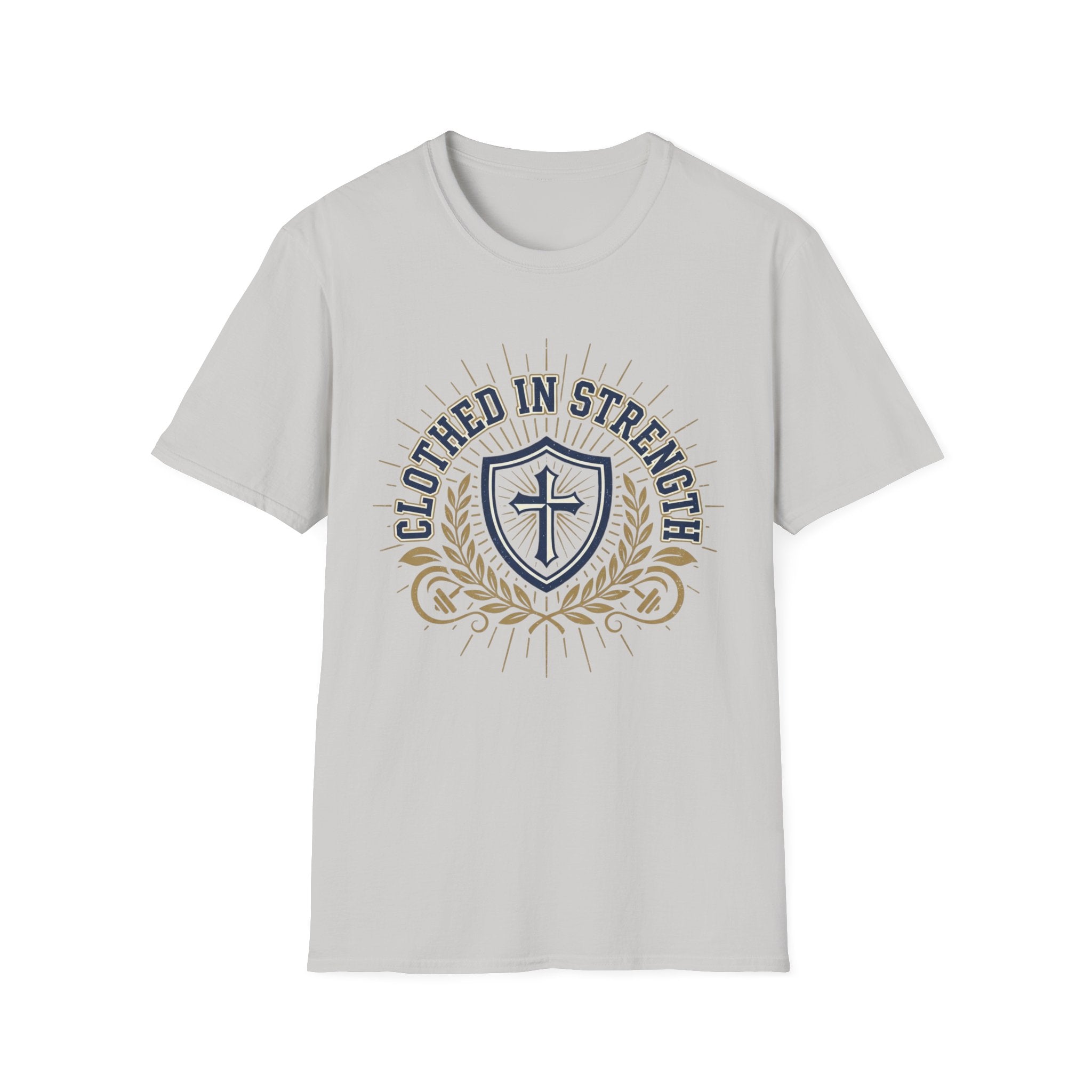 Clothed in Strength Emblem T-Shirt