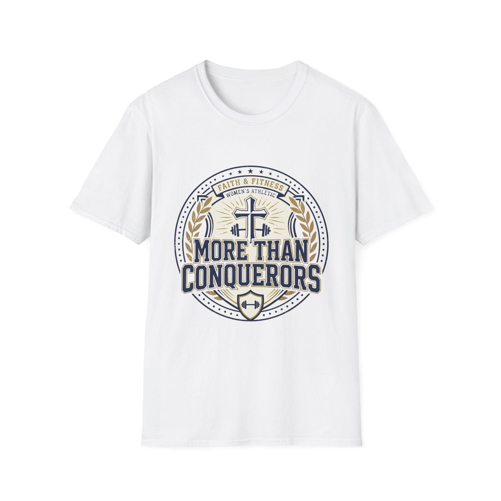 More Than Conquerors College Crest T-Shirt