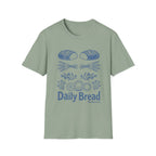 Daily Bread Linocut Style T-Shirt