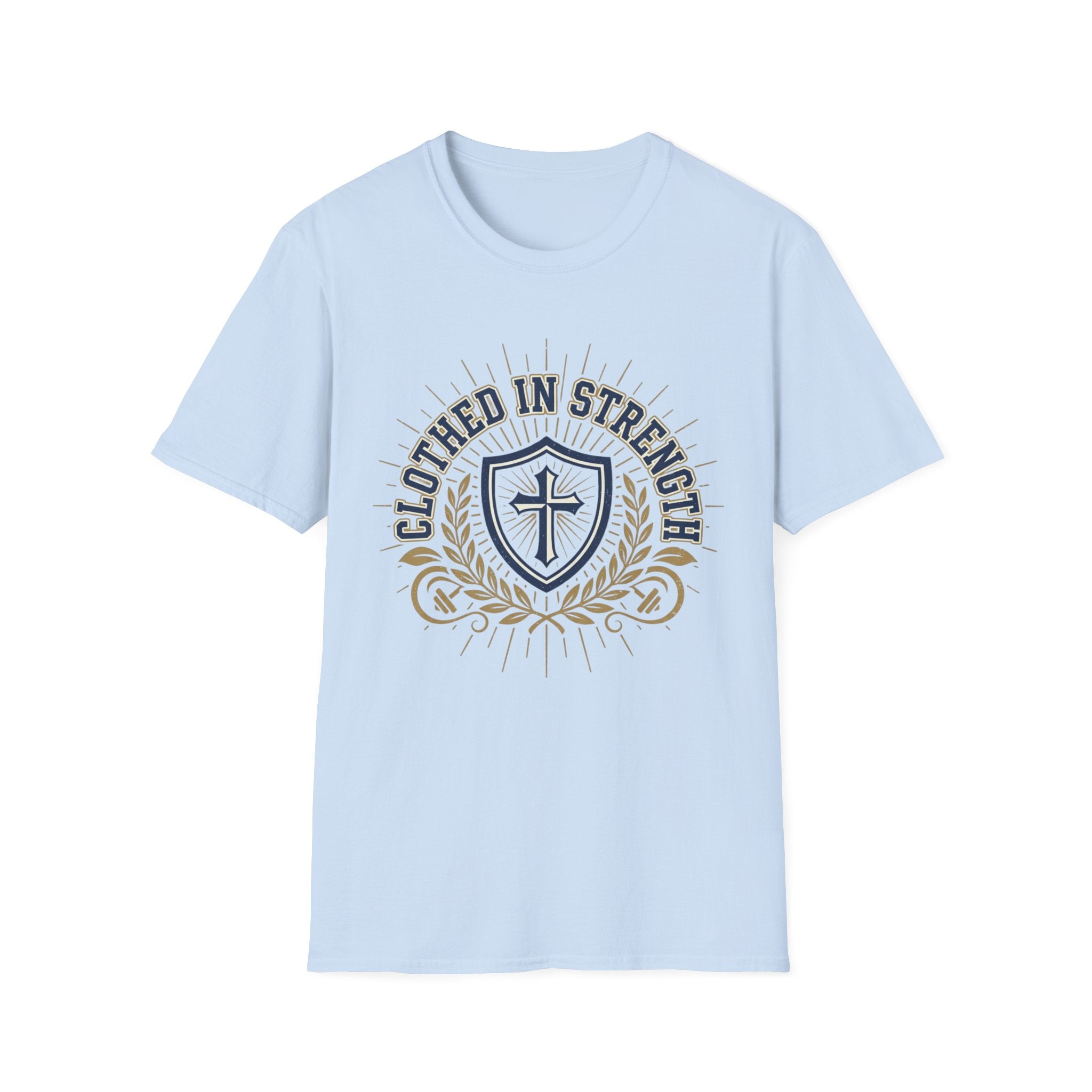 Clothed in Strength Emblem T-Shirt
