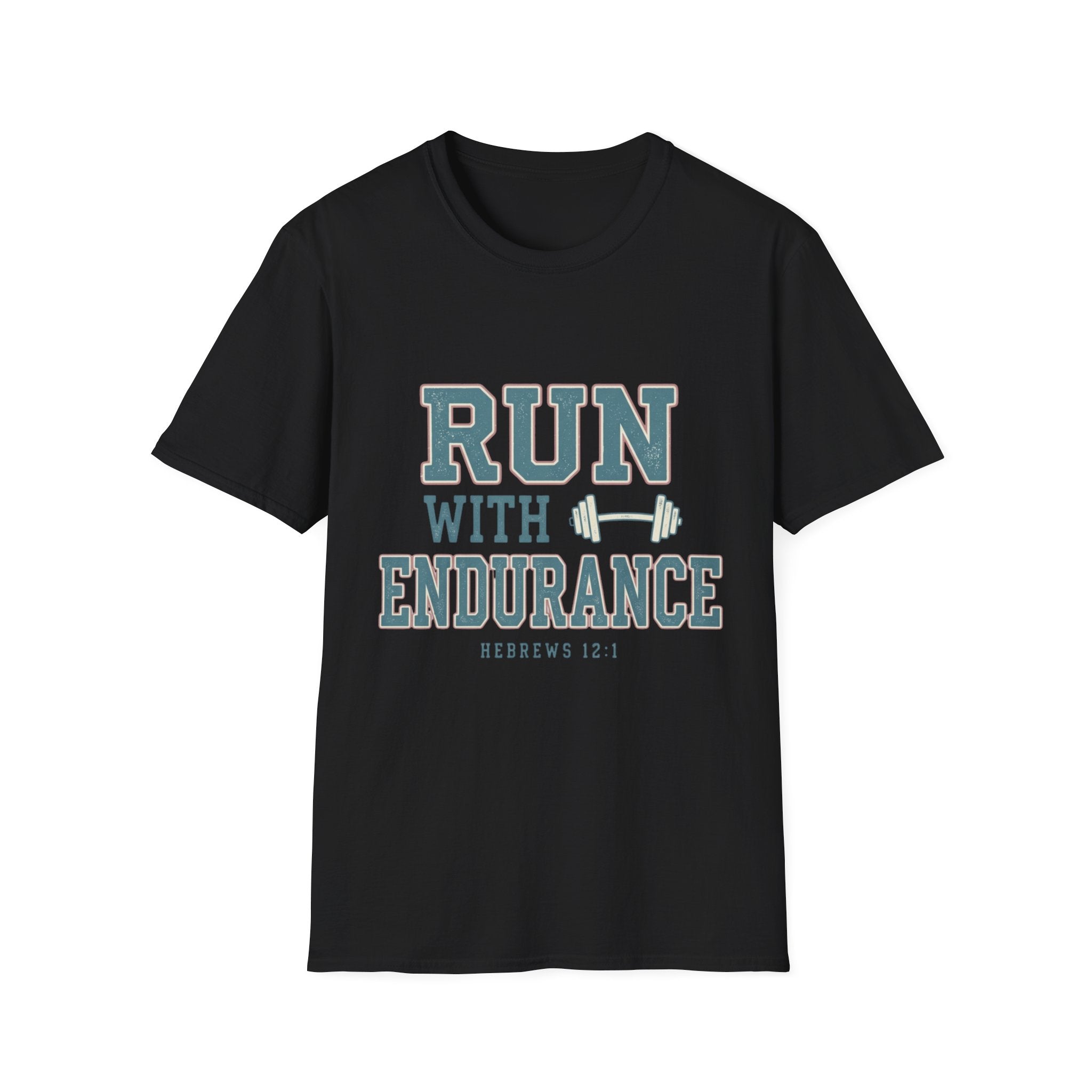 Run With Endurance Dumbbell T-Shirt