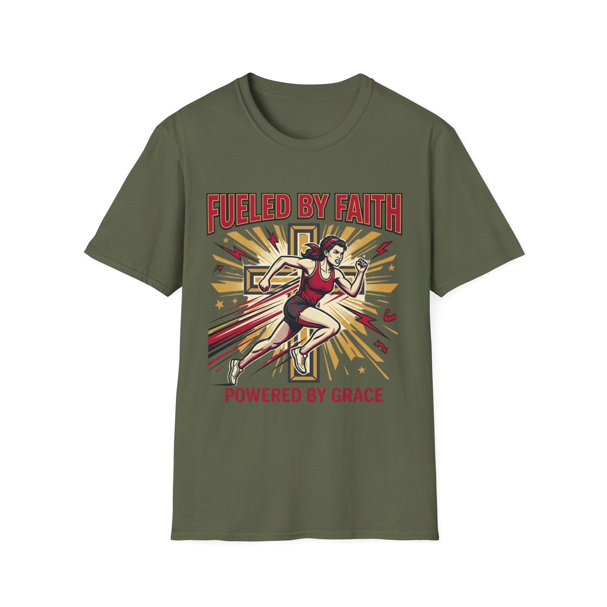 Fueled by Faith Athlete T-Shirt
