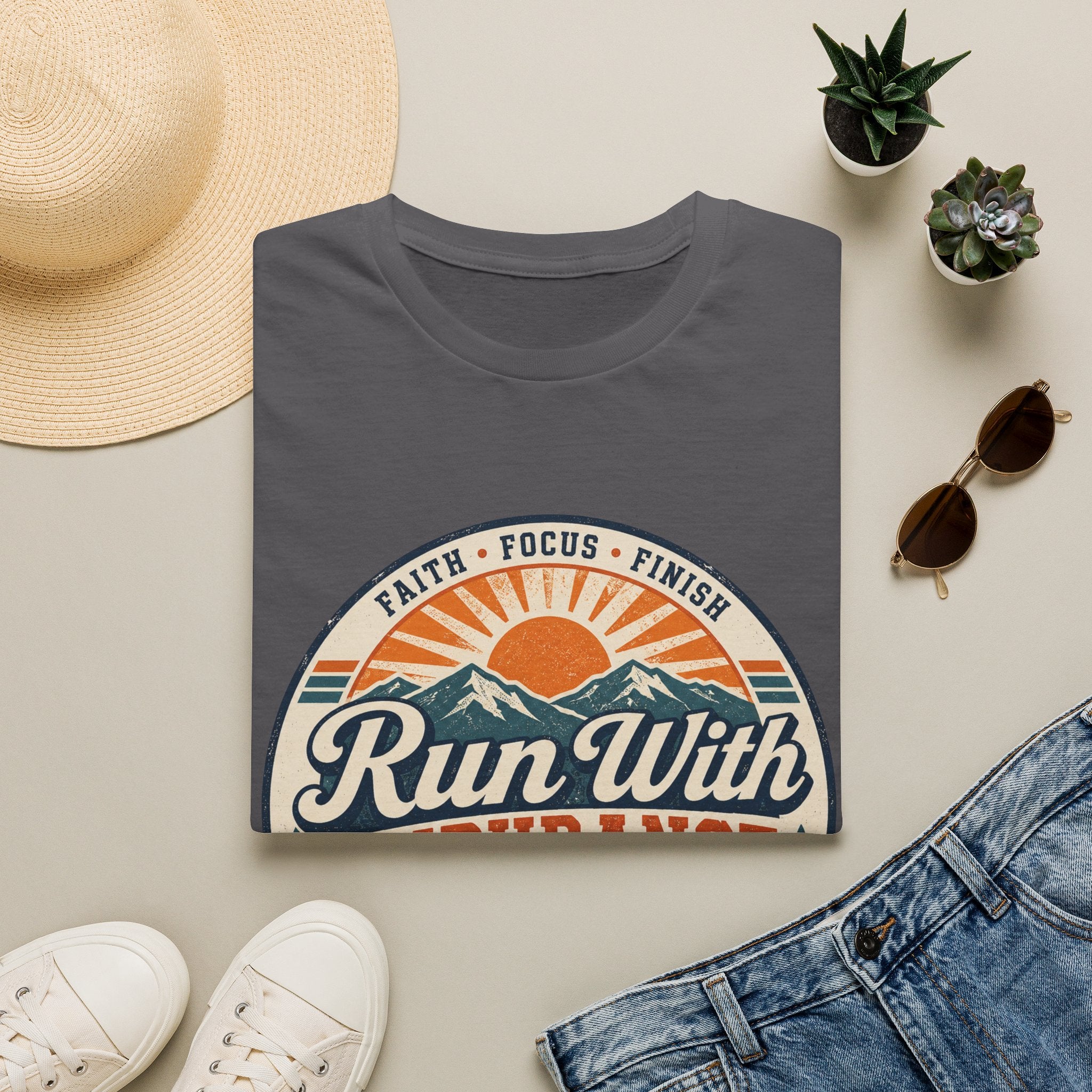 Run With Endurance Vintage T-Shirt