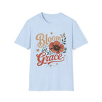 Bloom in Grace Retro T-Shirt