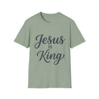 Jesus is King Text T-Shirt