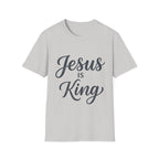Jesus is King Text T-Shirt