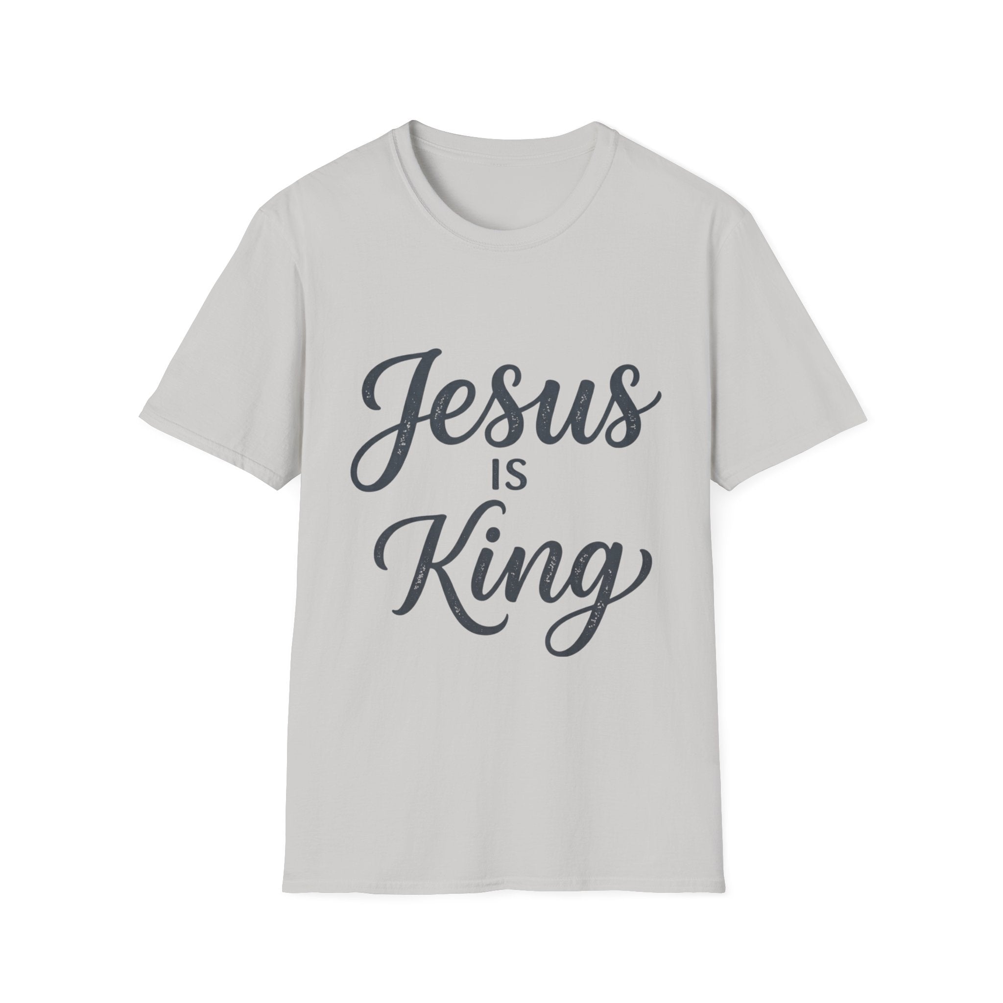 Jesus is King Text T-Shirt