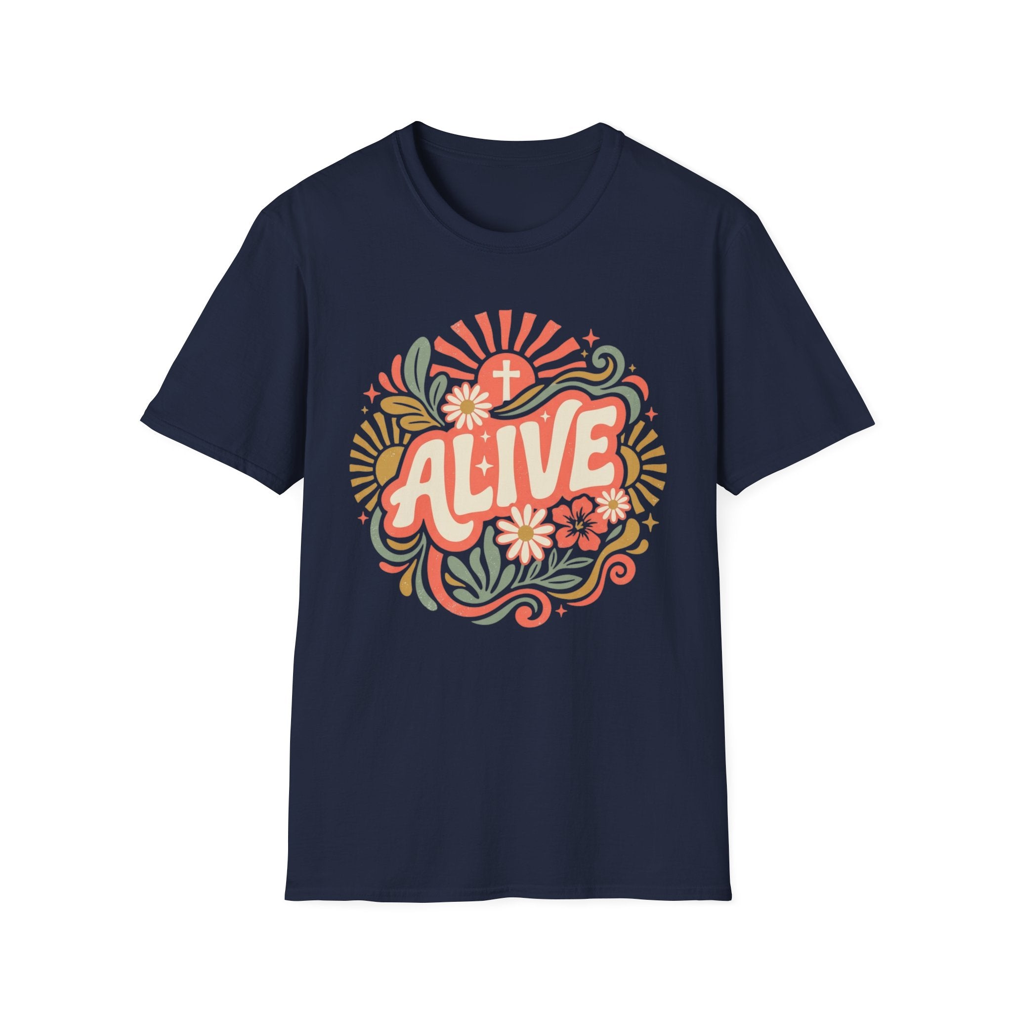 Alive Retro 70s T-Shirt