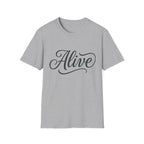 Alive Text T-Shirt